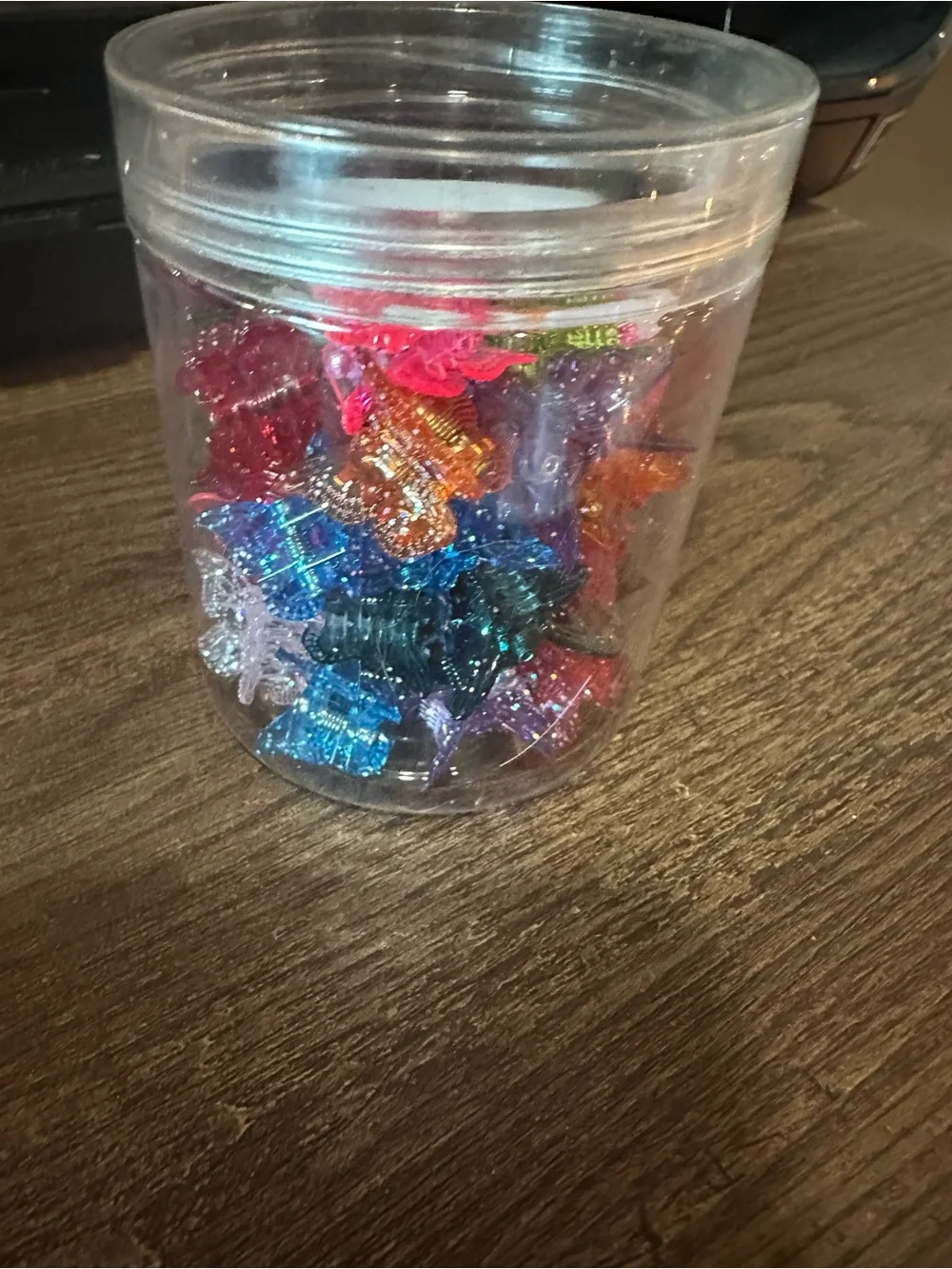 Decorative Glitter Butterfly Clips
